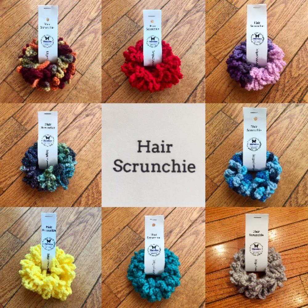 Handmade Hair Scrunchies